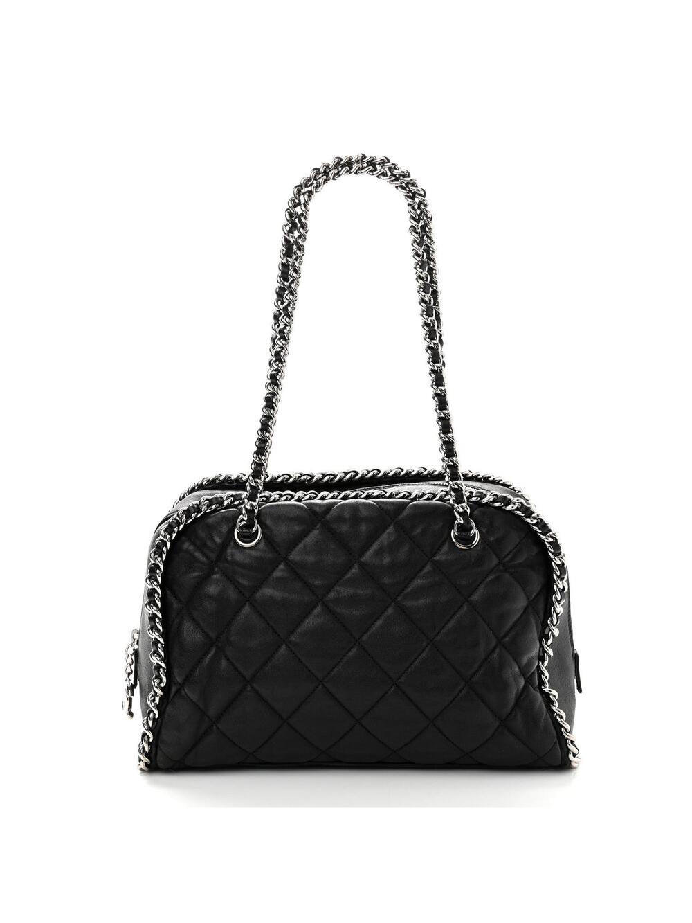 Chanel Calfskin Chain Around Bowler #290190C16B